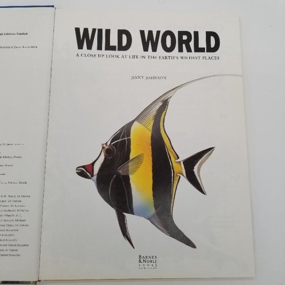 Childrens Nature Wild World by Jinny Johnson 90s HC Barnes & Noble VTG - Picture 4 of 6